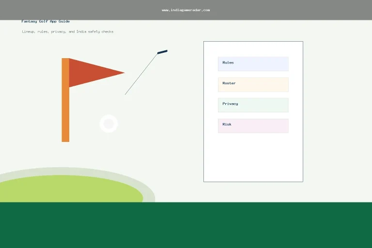 Fantasy Golf App Guide India: PGA TOUR Rules, Lineups, and 2026 Safety Checks