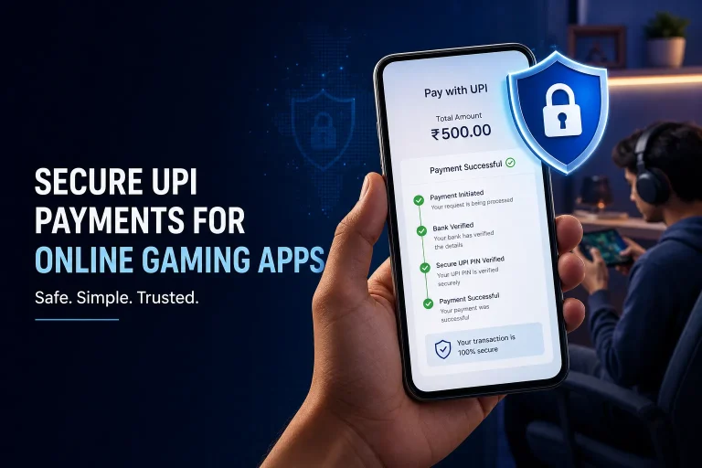 भारत में गेमिंग ऐप्स के लिए UPI भुगतान सुरक्षा: एक खिलाड़ी चेकलिस्ट