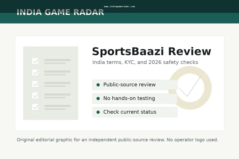 SportsBaazi Review India: Terms, KYC, and 2026 Safety Checks