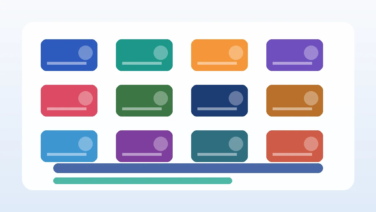 Illustration of PlayStation Plus catalog rows and downloadable game tiles for a subscription review